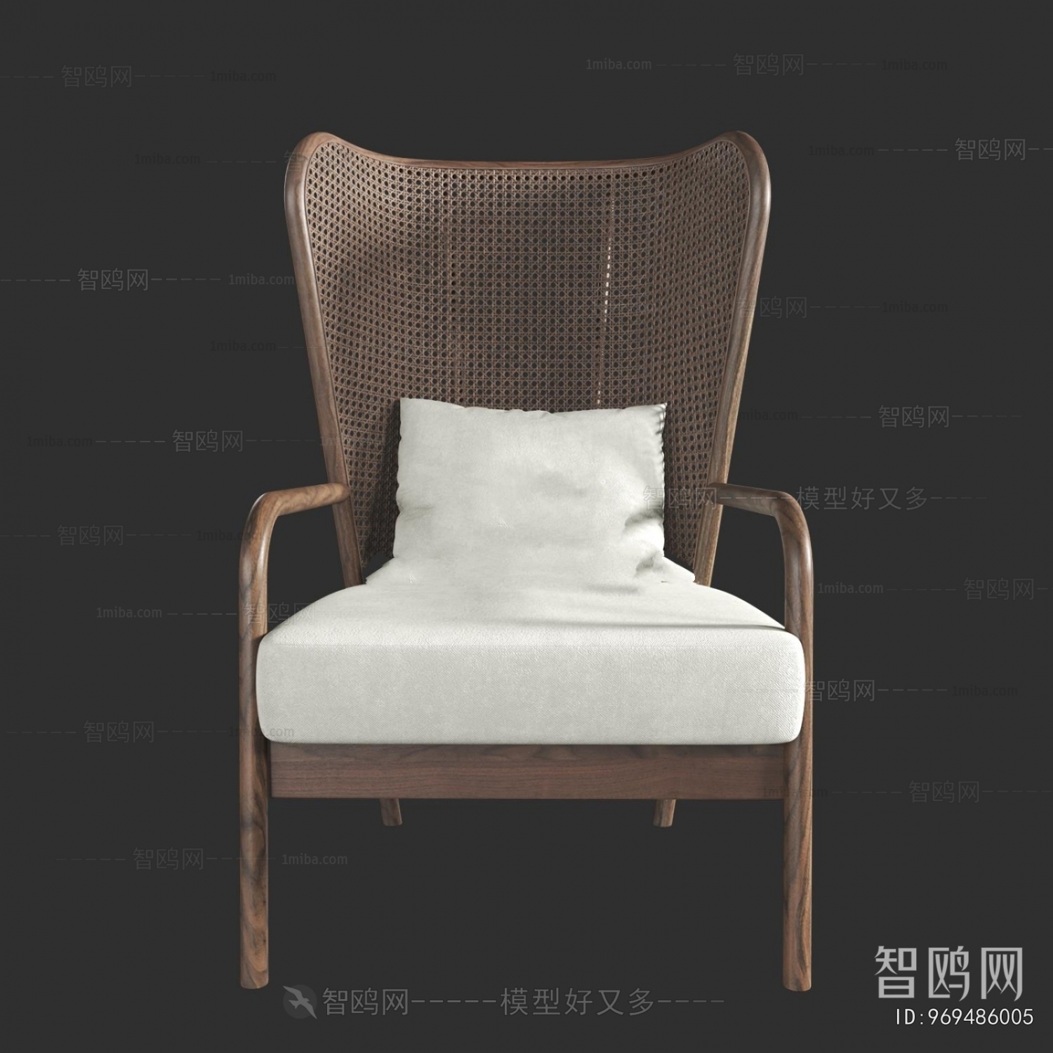 Southeast Asian Style Lounge Chair