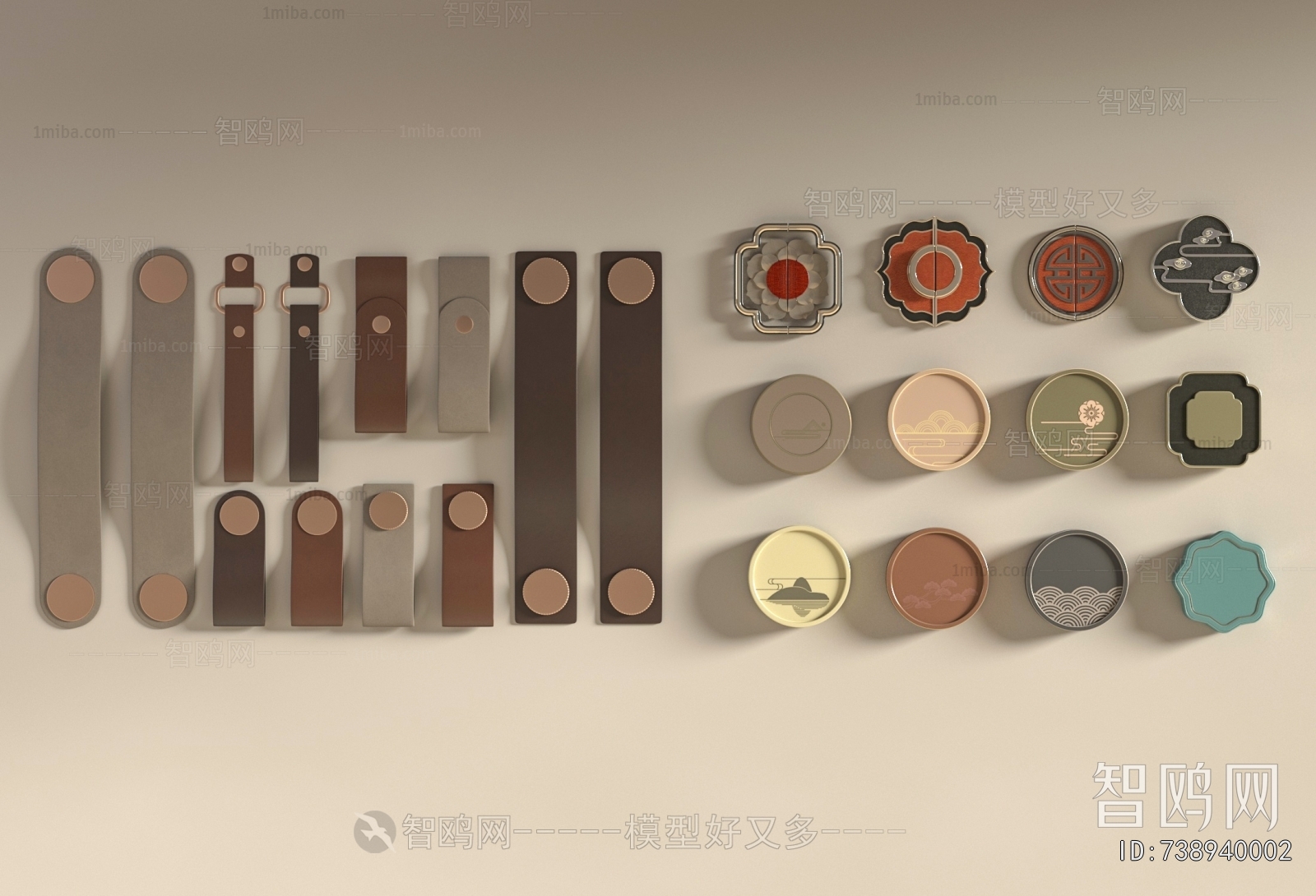 New Chinese Style Door Handle