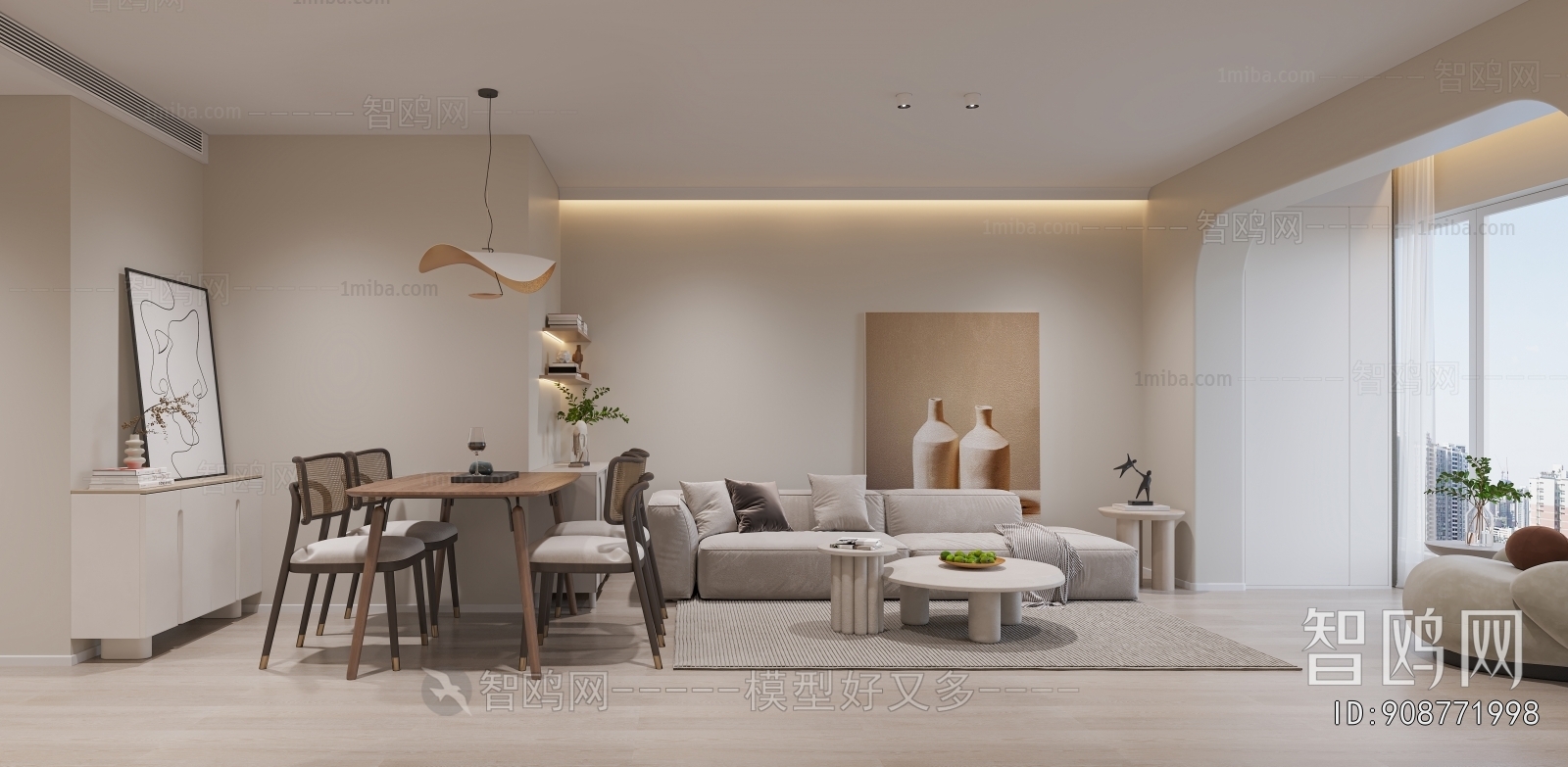 Nordic Style A Living Room