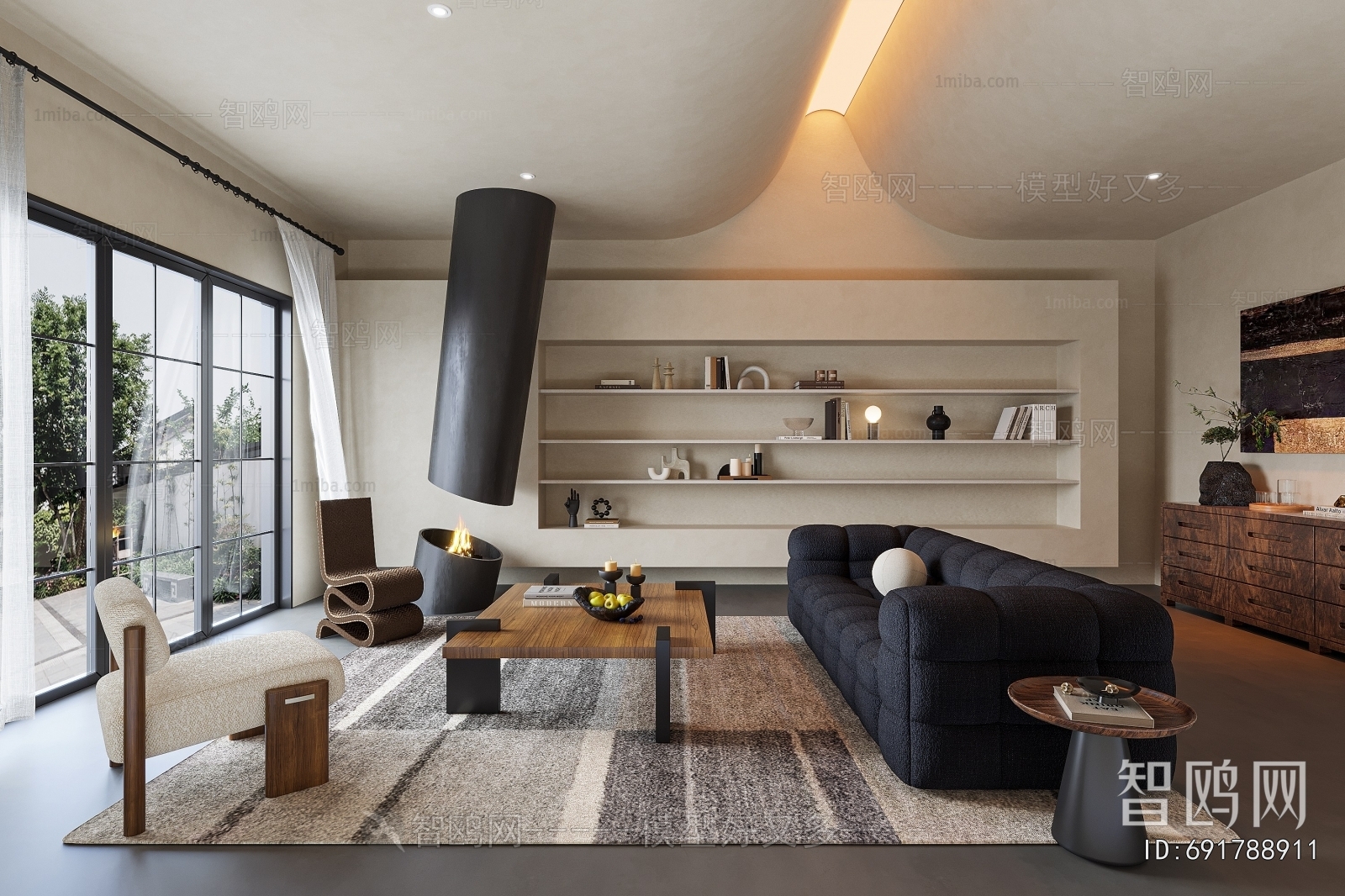 Modern A Living Room