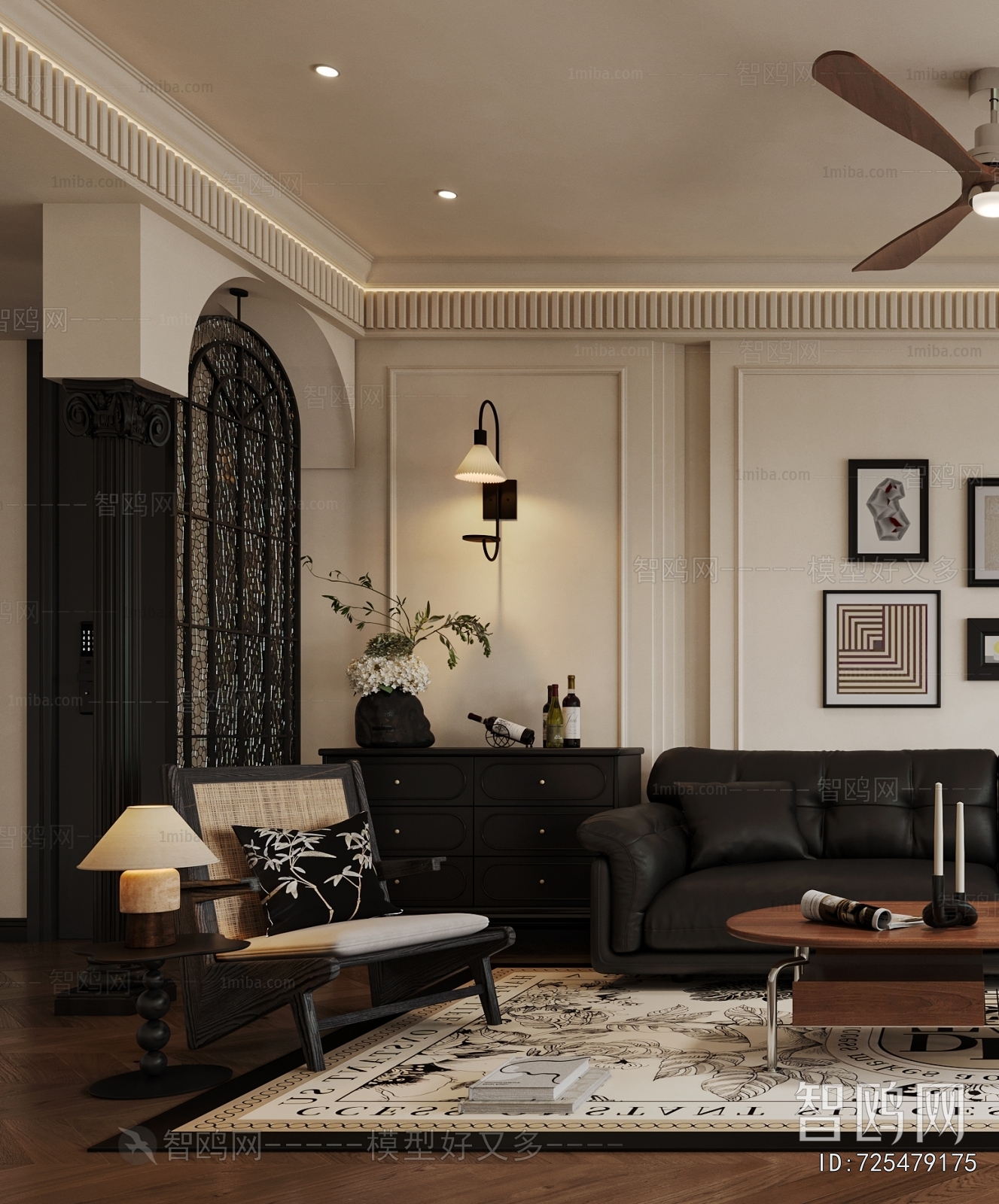 French Style A Living Room