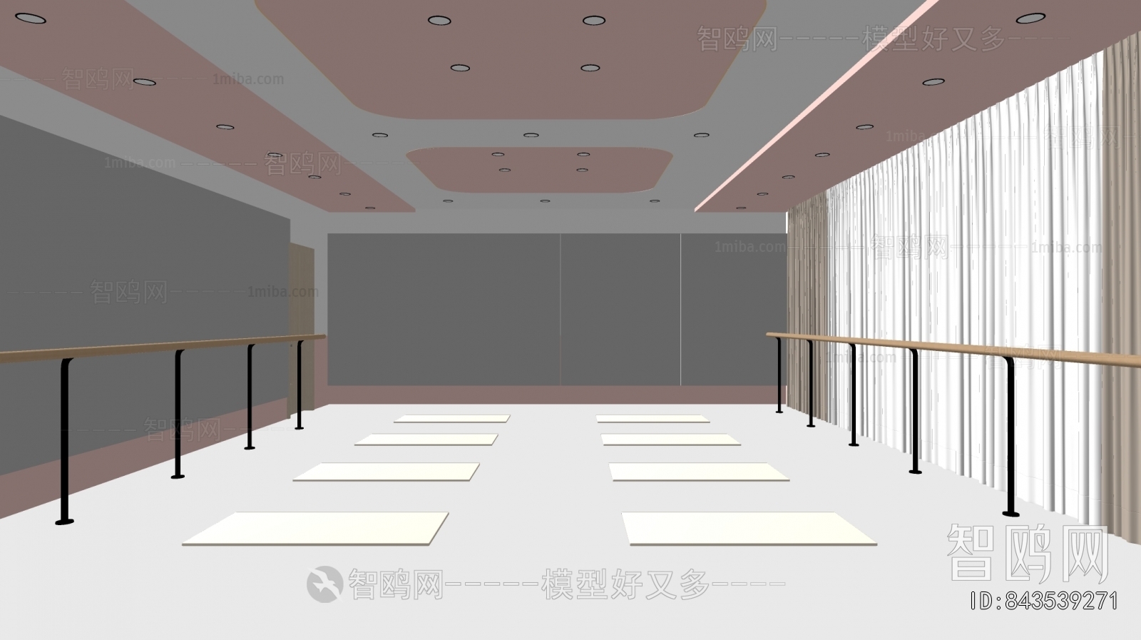 Modern Yoga Room