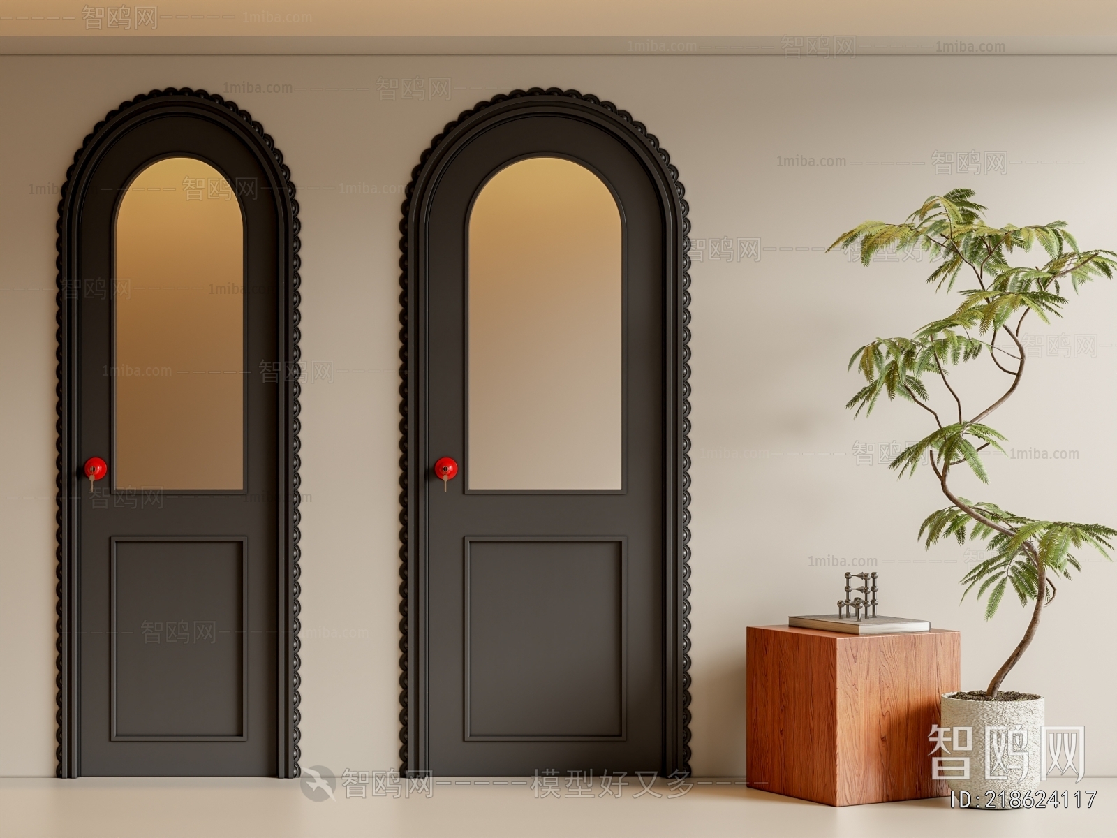 French Style Single Door