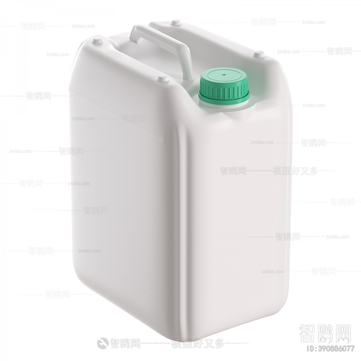 现代白色塑料储水桶