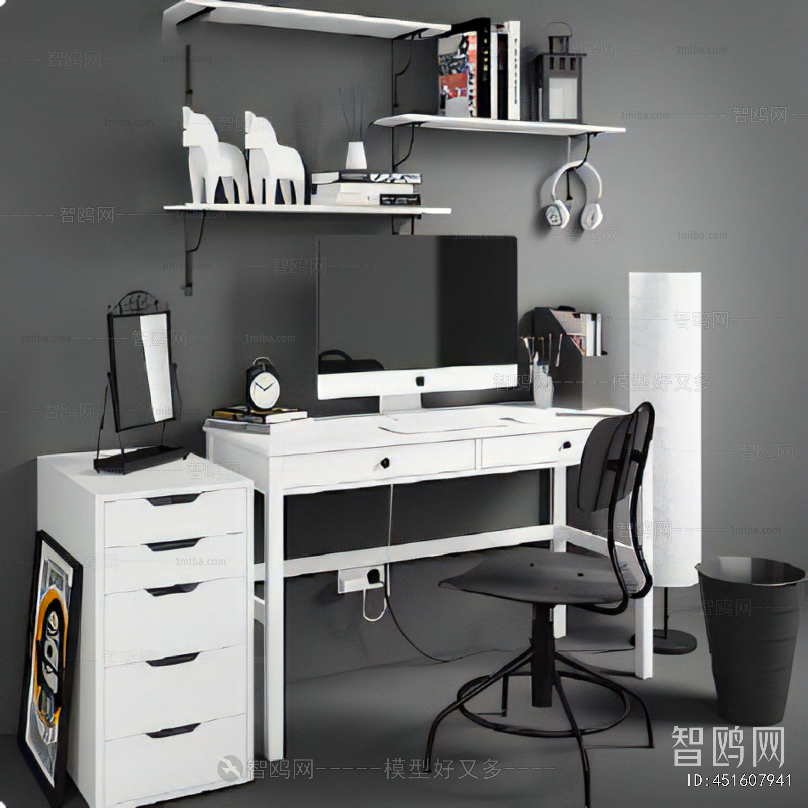 Modern Office Desk And Chair