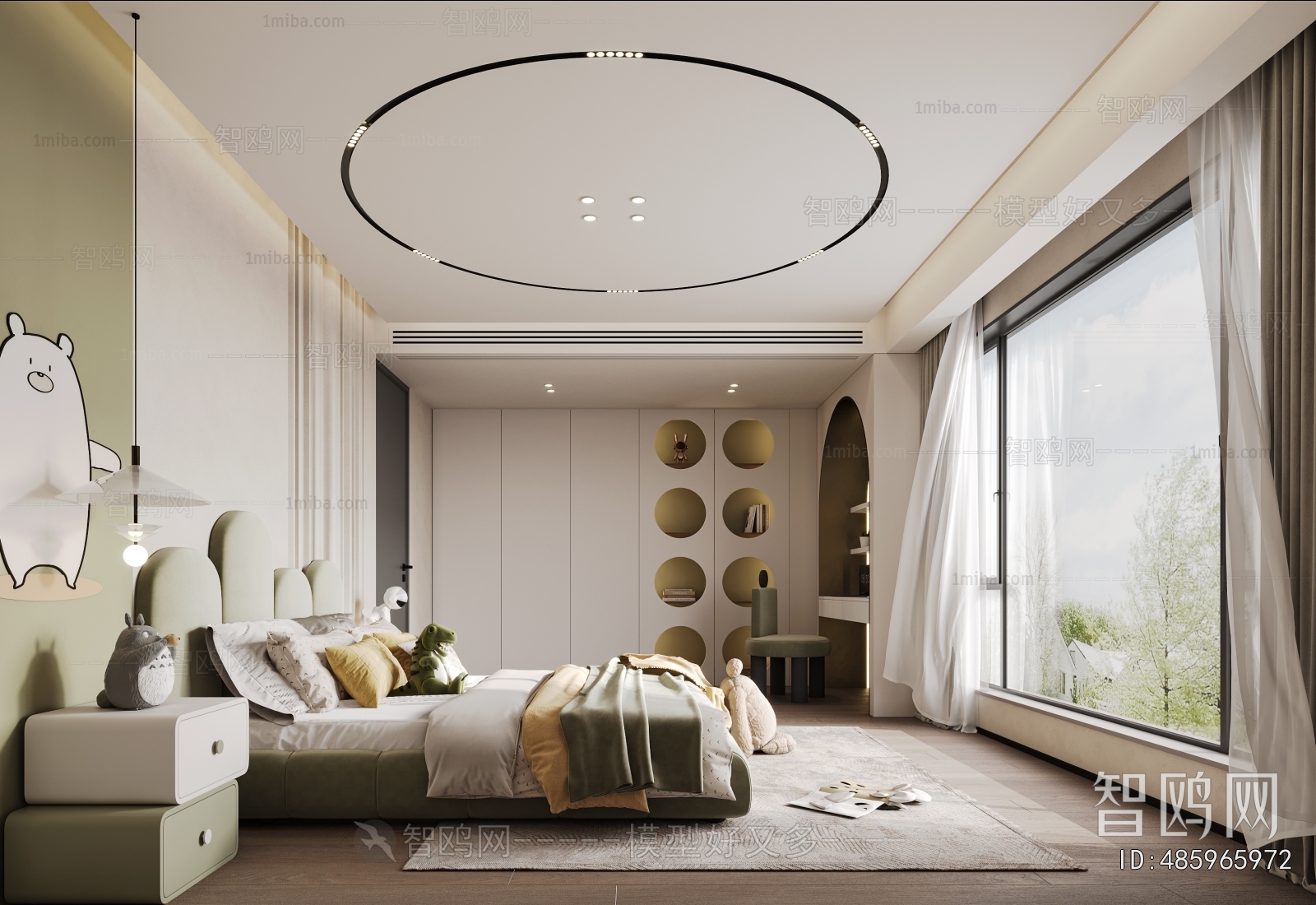 Modern Boy's Room And Son's Room