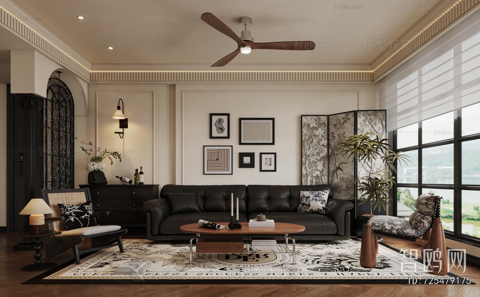 French Style A Living Room