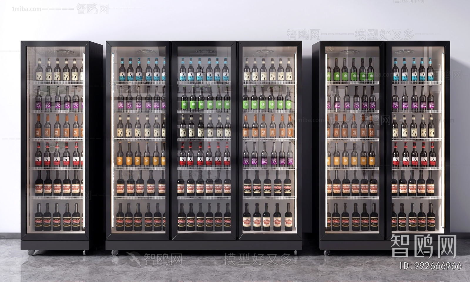 Modern Refrigerator Freezer