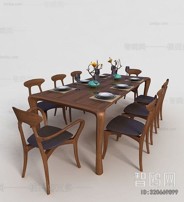 New Chinese Style Dining Table And Chairs