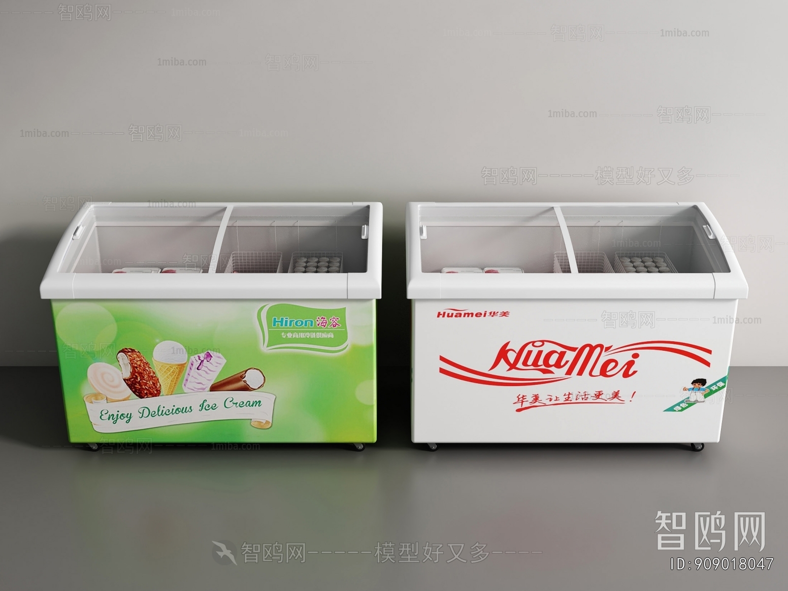 Modern Refrigerator Freezer