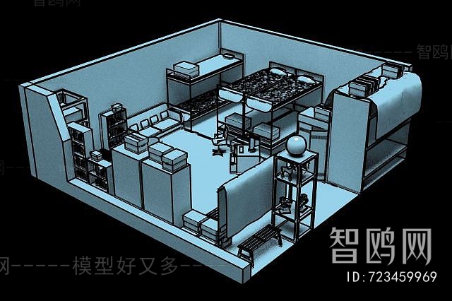 Modern A Bird's-eye View Of Home Decoration