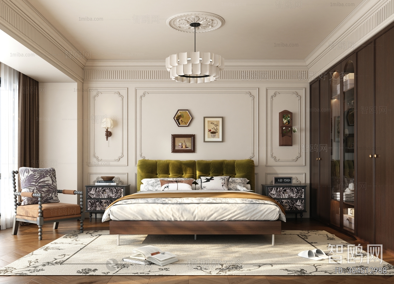 French Style Bedroom