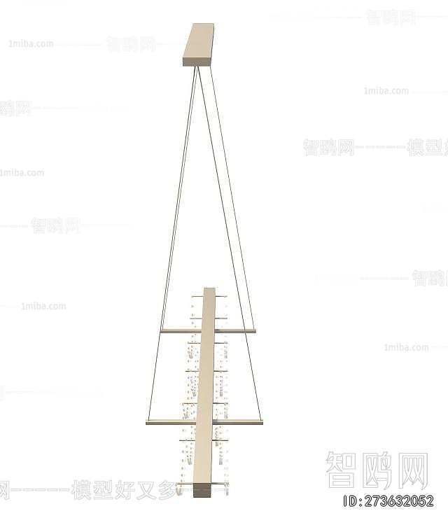 Nordic Style Long Chandelier