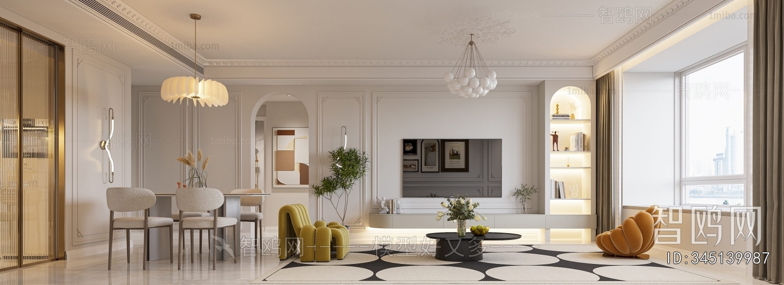 French Style A Living Room