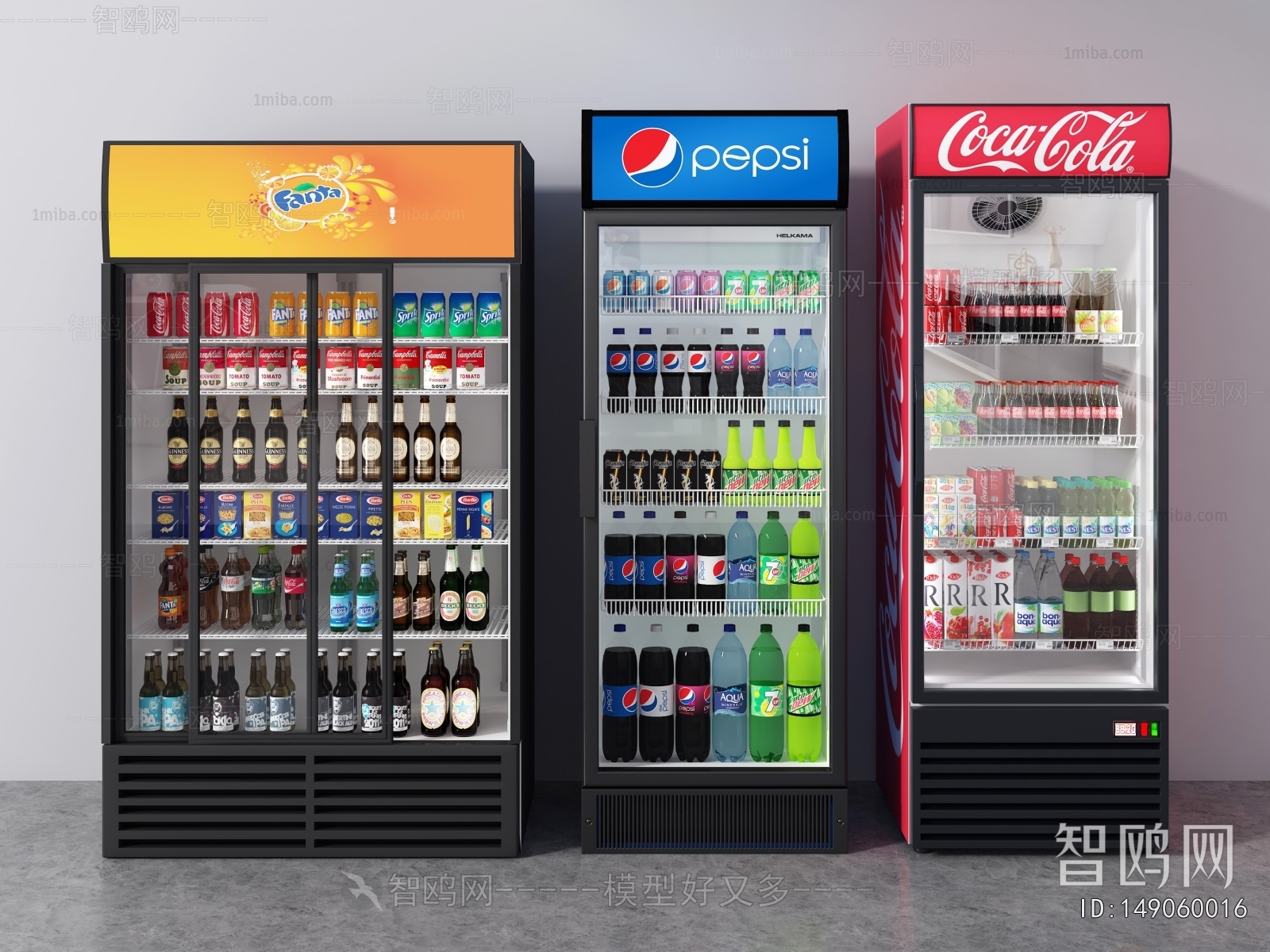 Modern Refrigerator Freezer