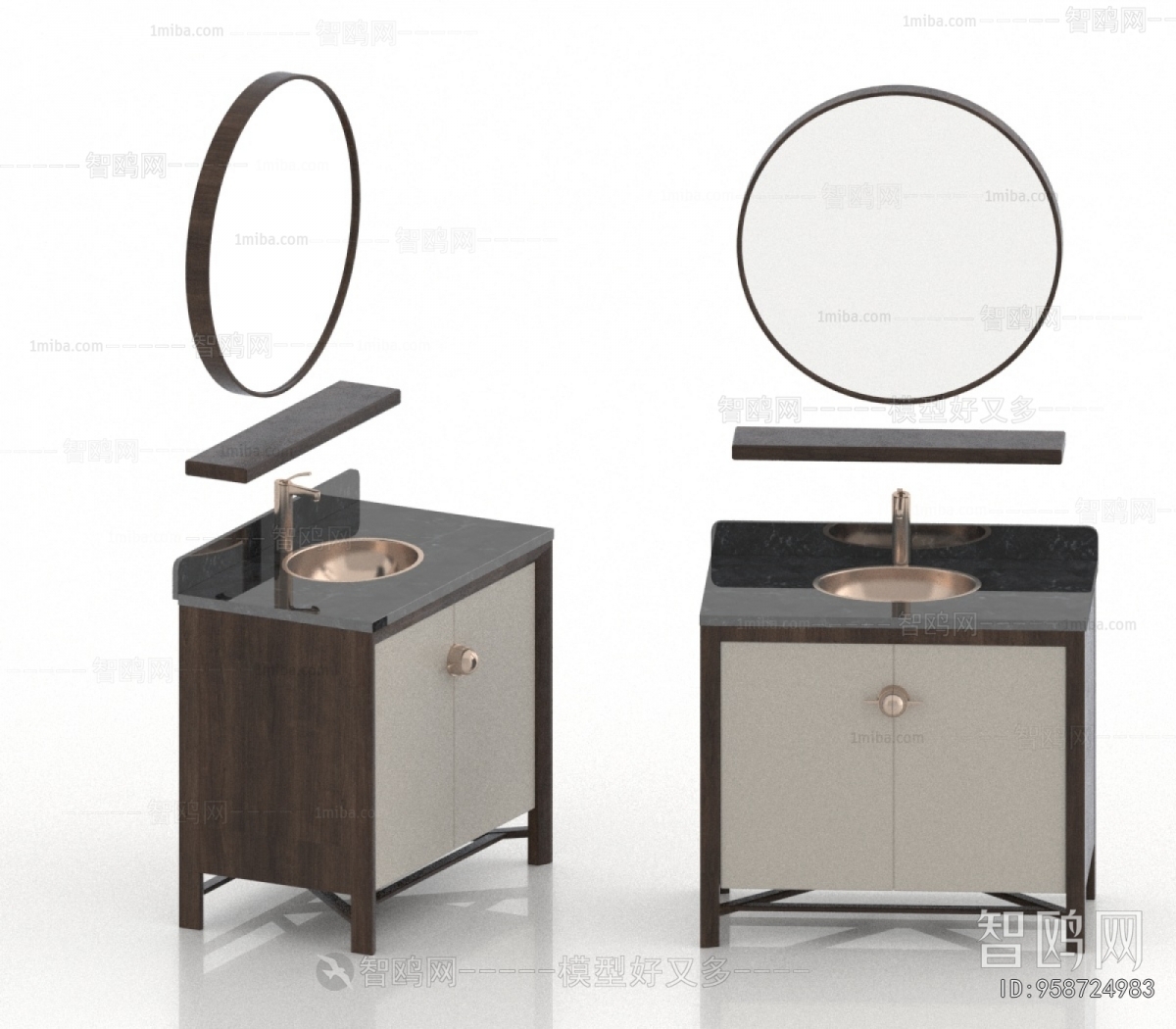 Modern Bathroom Cabinet