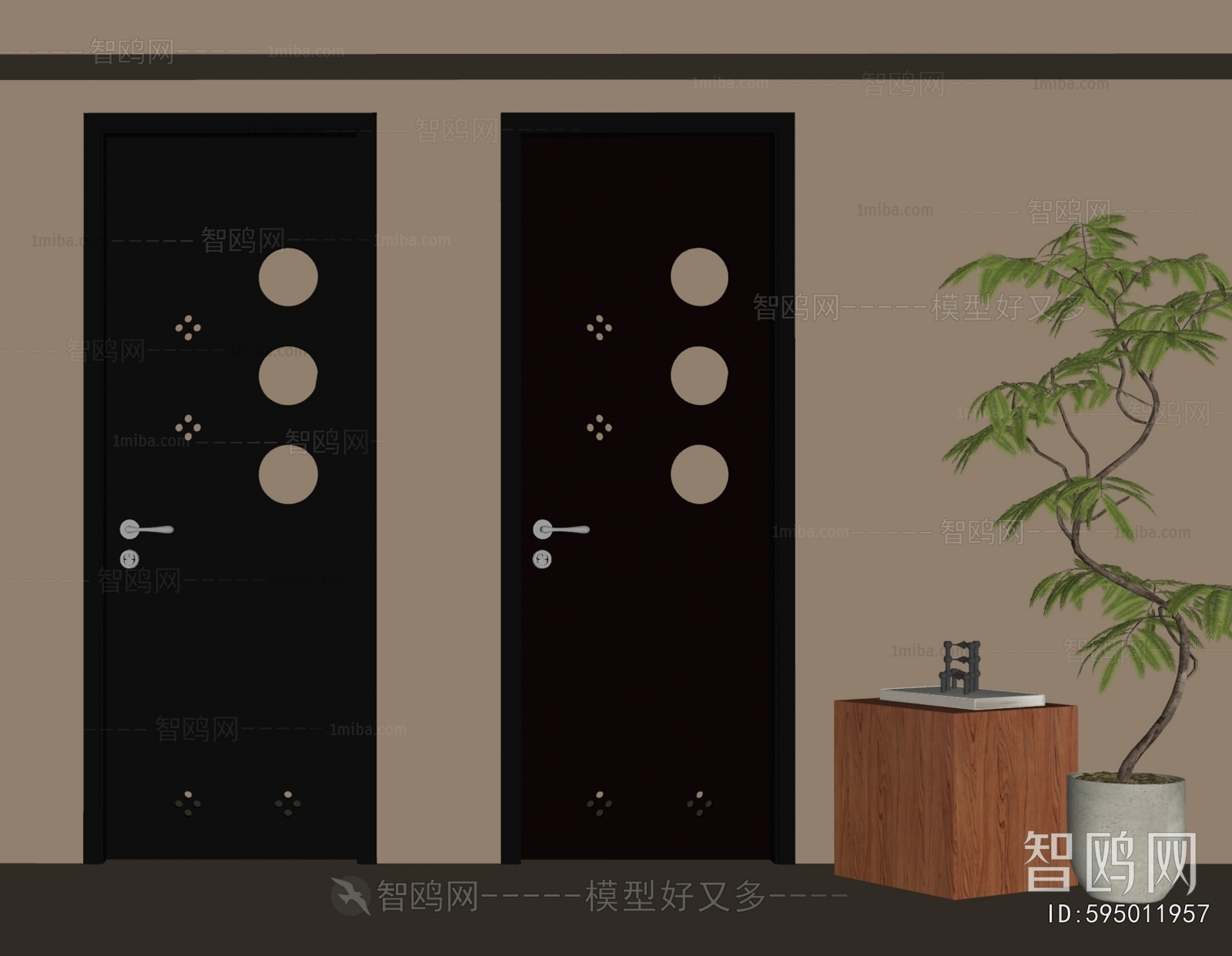 French Style Single Door