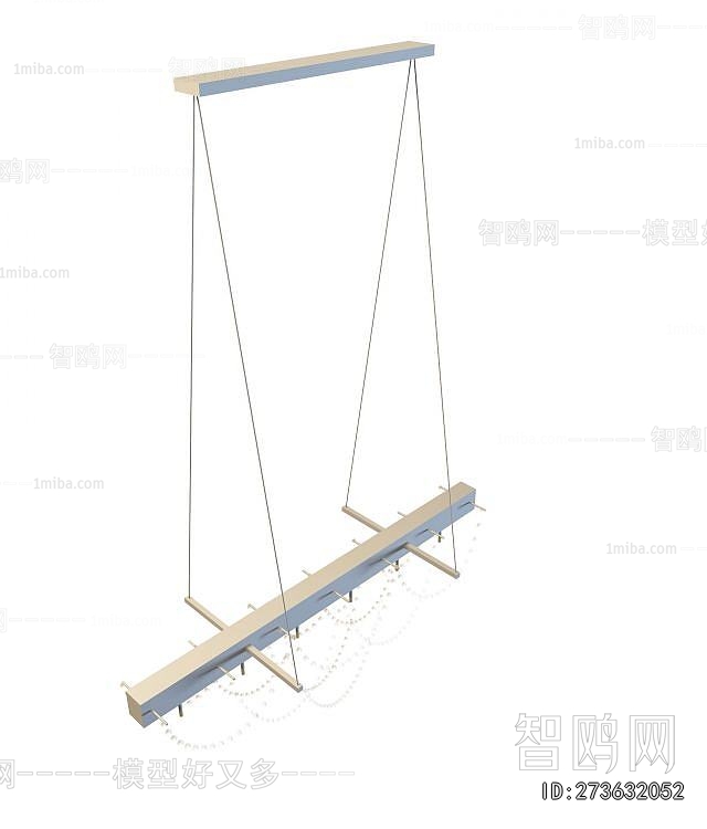 Nordic Style Long Chandelier