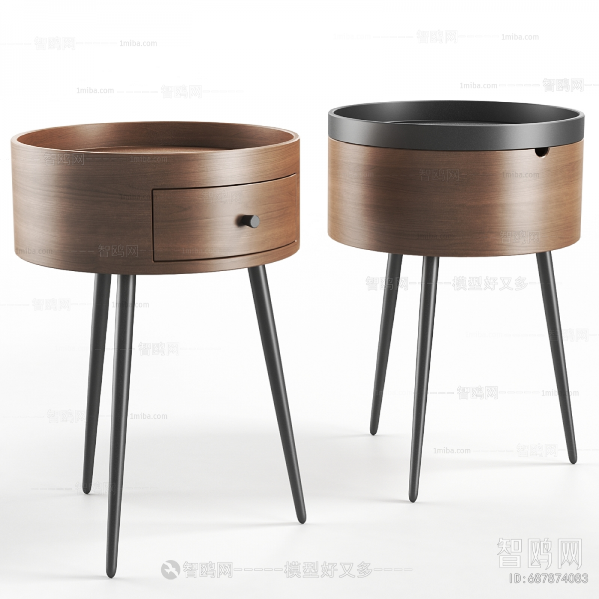 Modern Bedside Cupboard