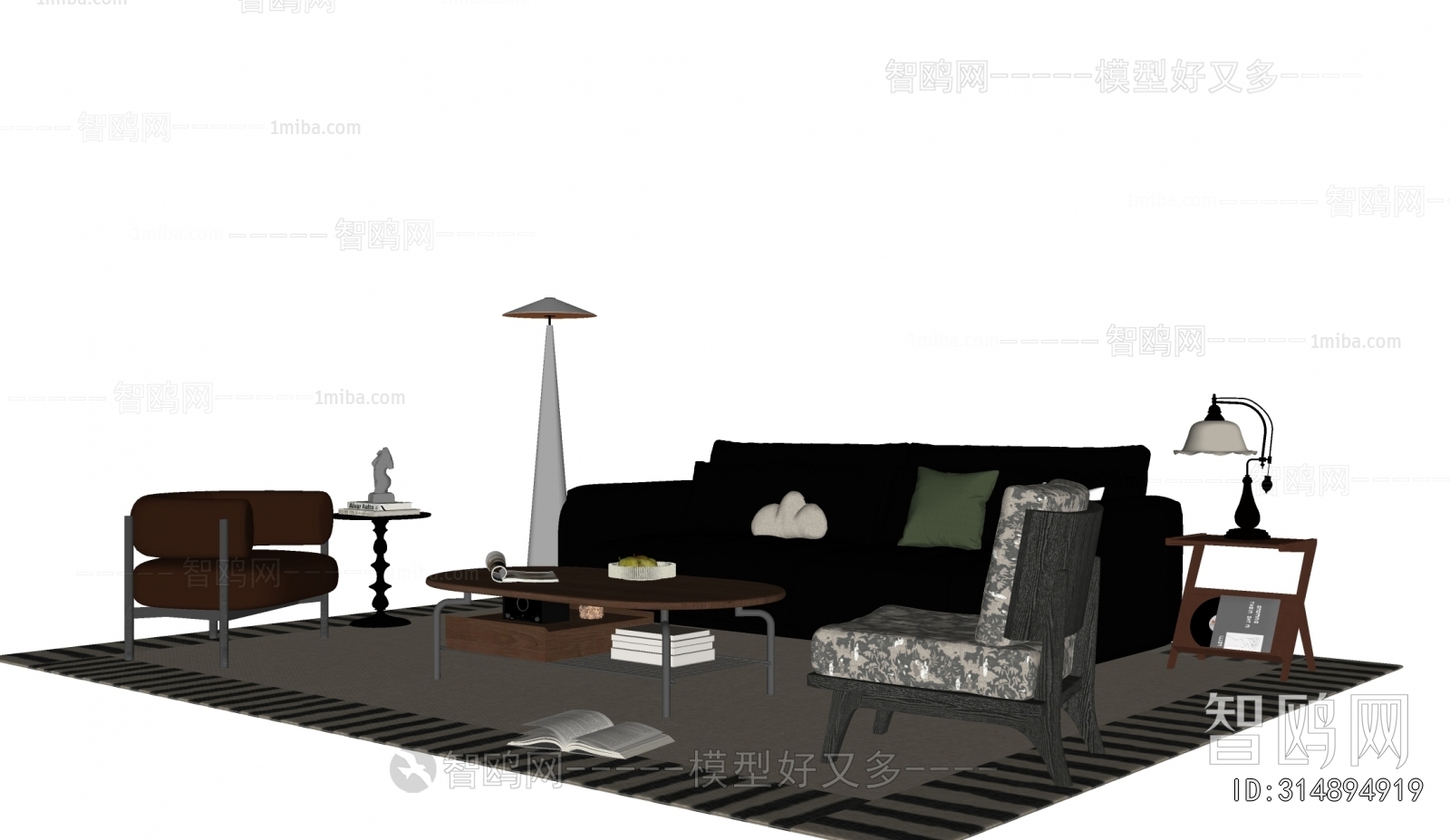 French Style Sofa Combination