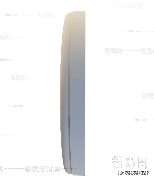 European Style Plaster Carved Top Plate