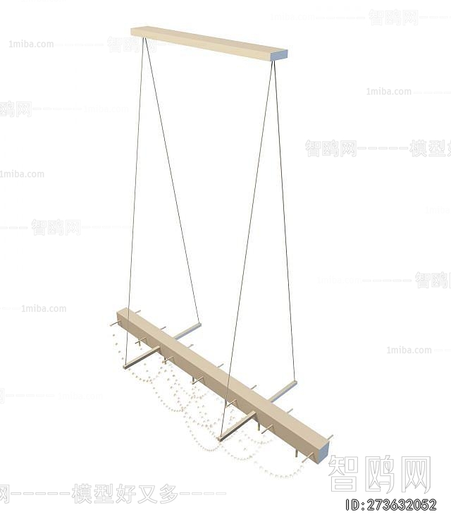 Nordic Style Long Chandelier