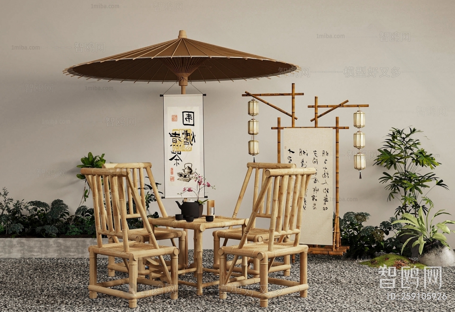 New Chinese Style Outdoor Tables And Chairs