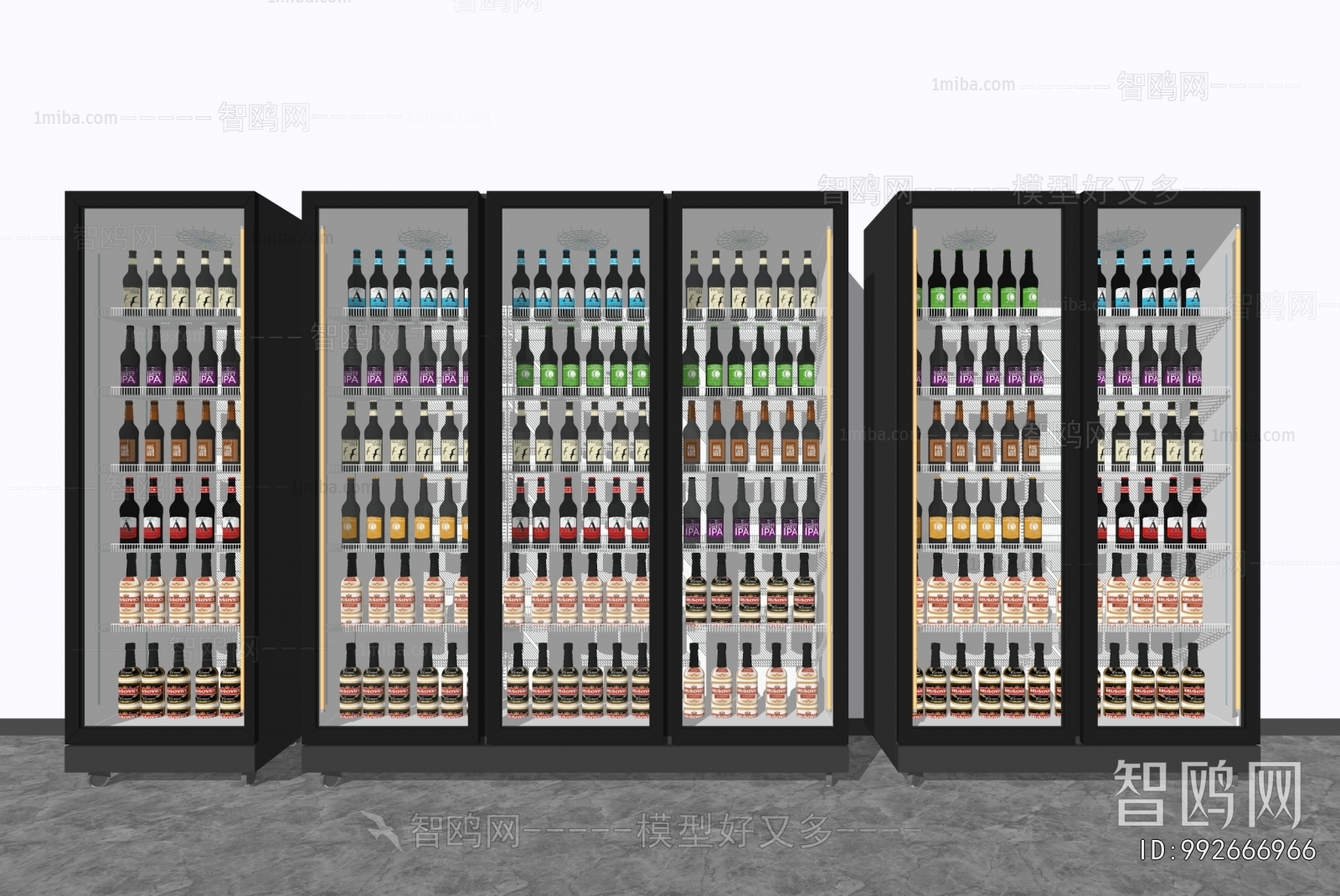 Modern Refrigerator Freezer