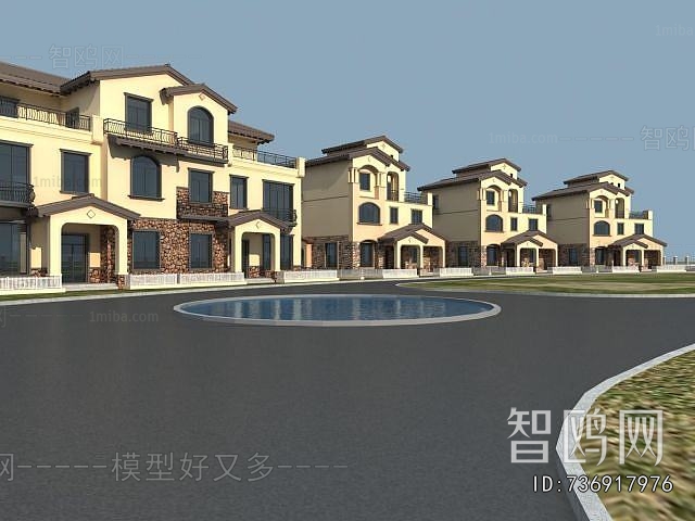 Simple European Style Townhouse