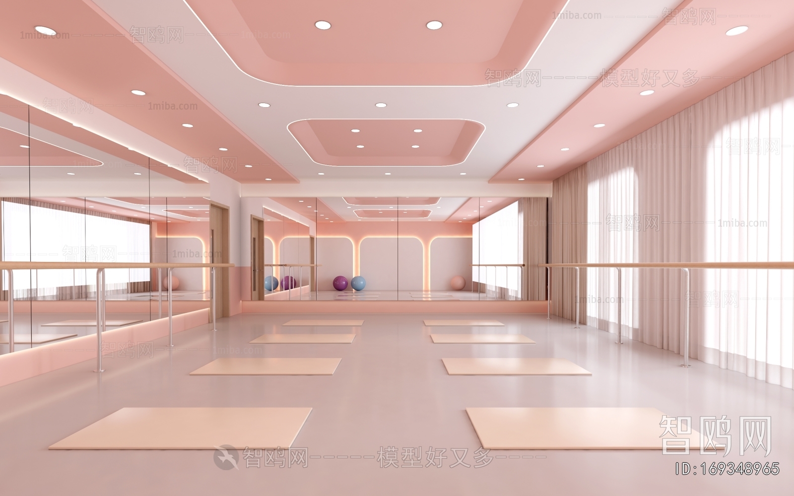 Modern Yoga Room