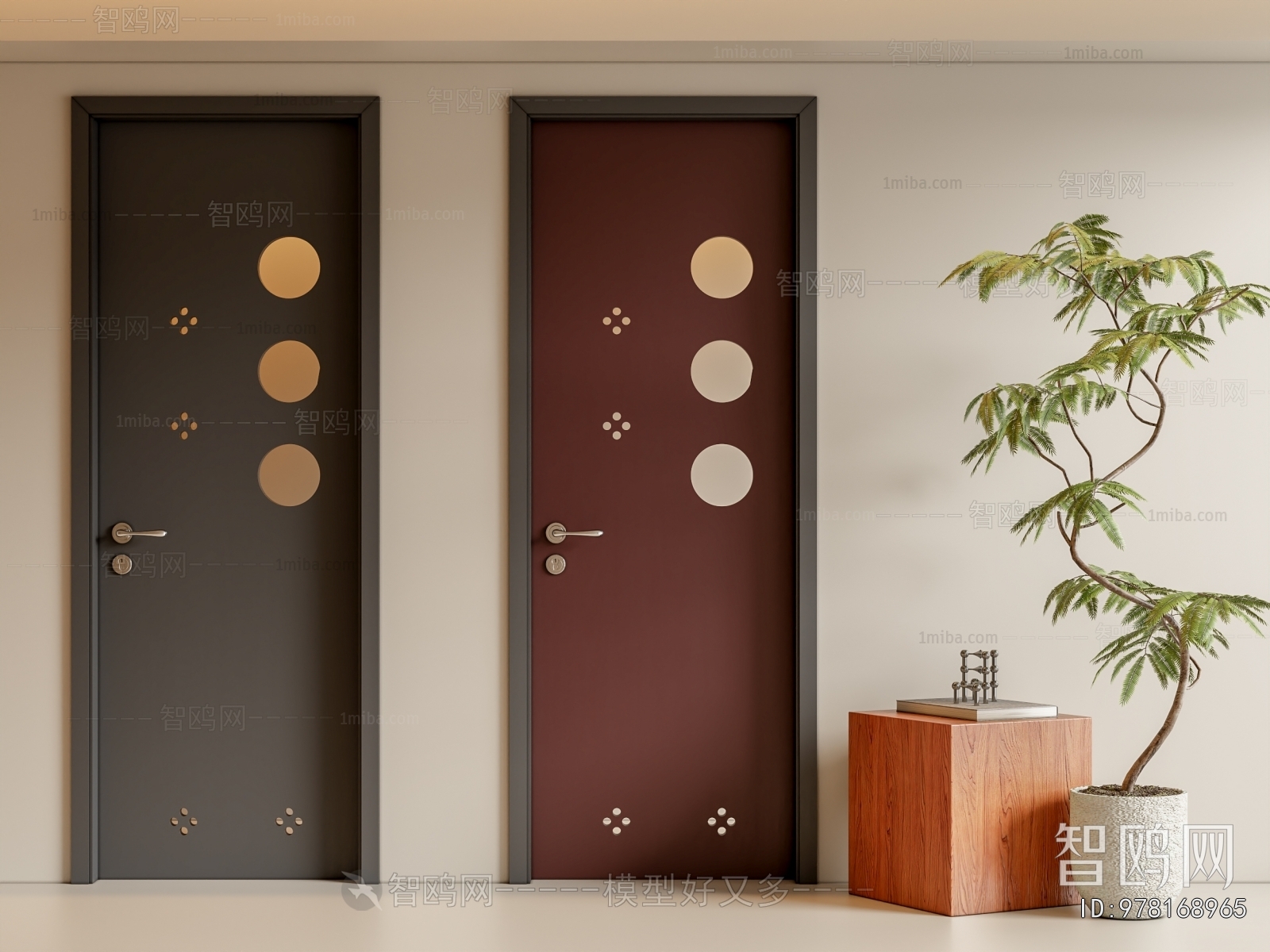 French Style Single Door