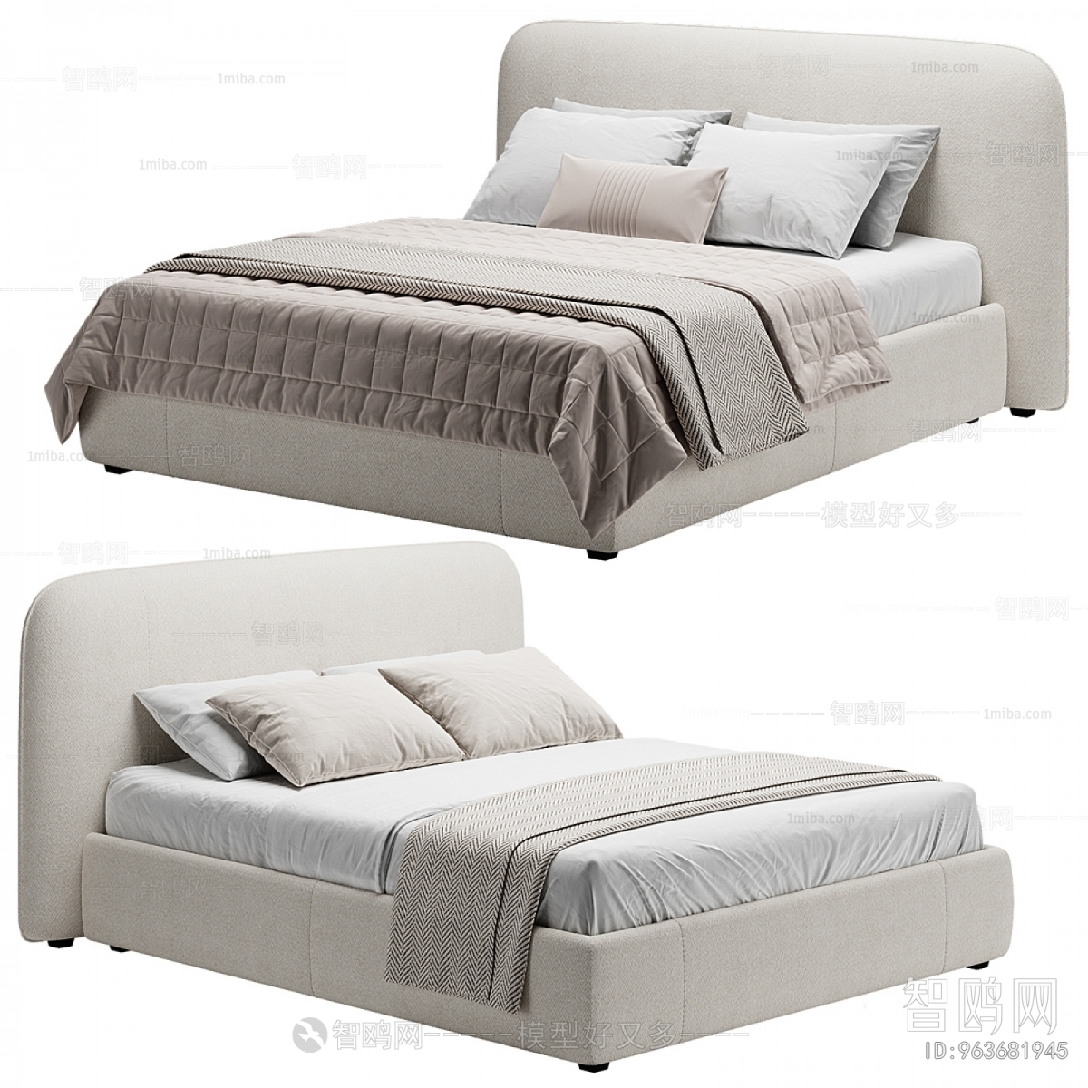 Modern Double Bed