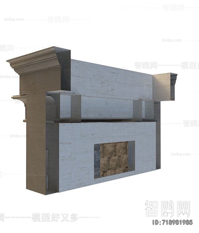 European Style Fireplace