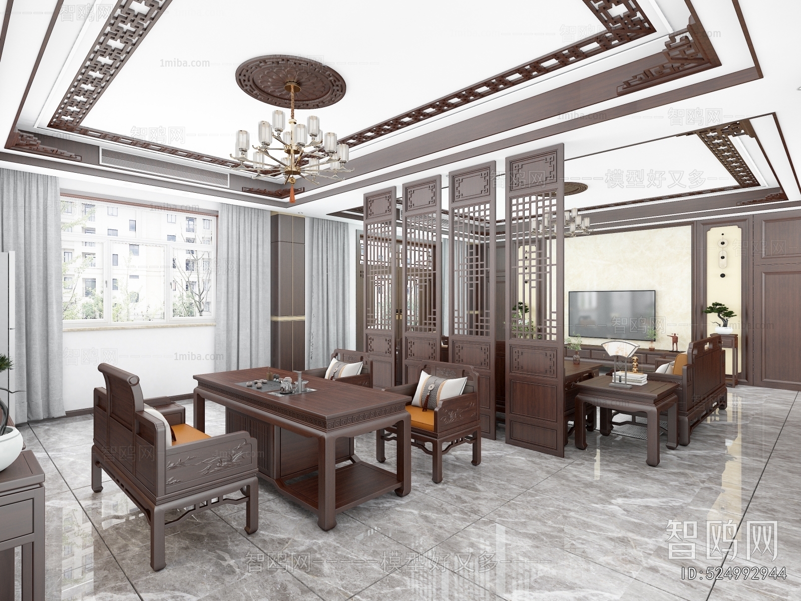 New Chinese Style Tea House