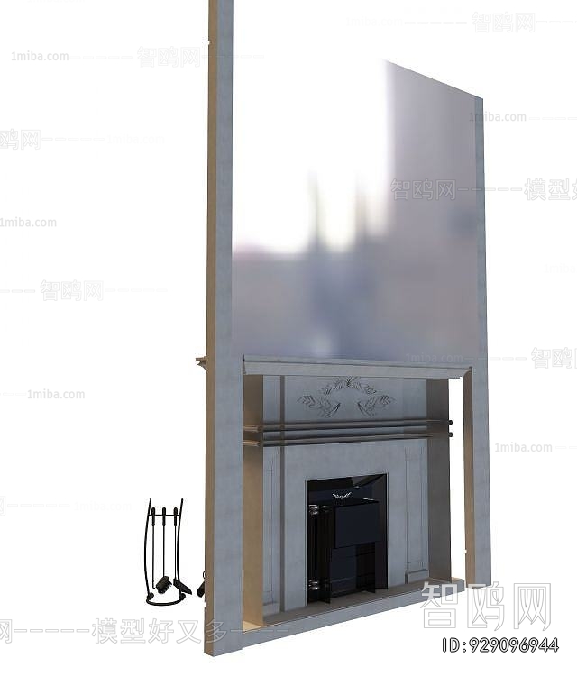 European Style Fireplace