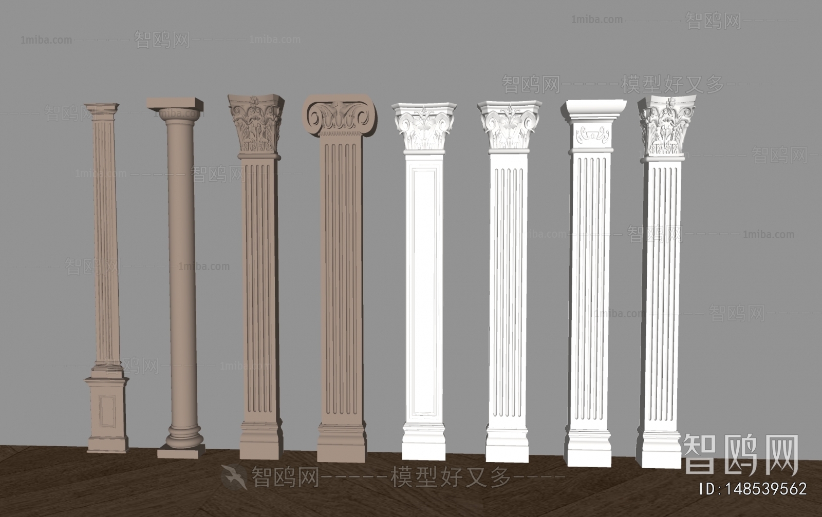 European Style Roman Pillar