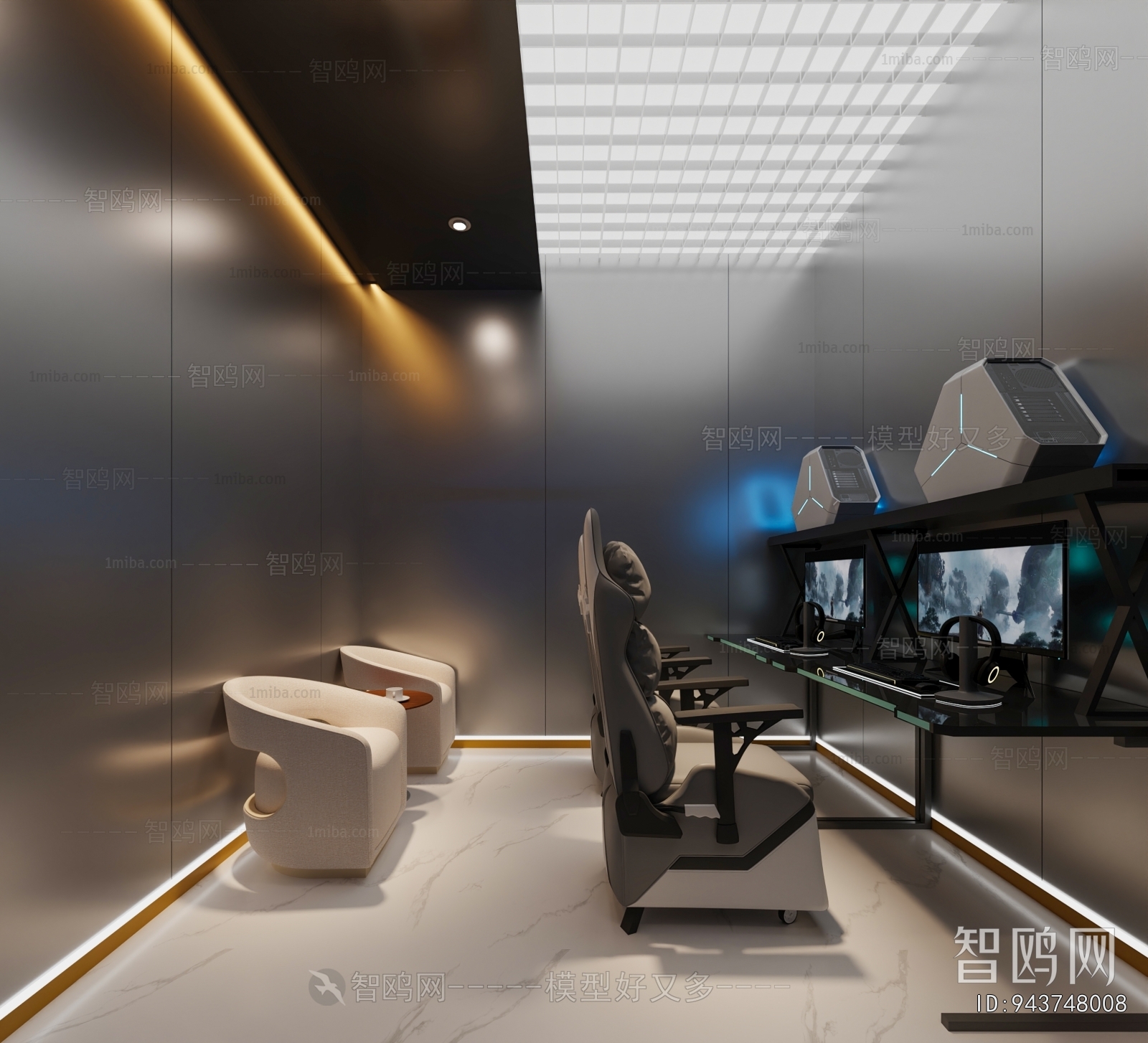 Modern Internet Cafe