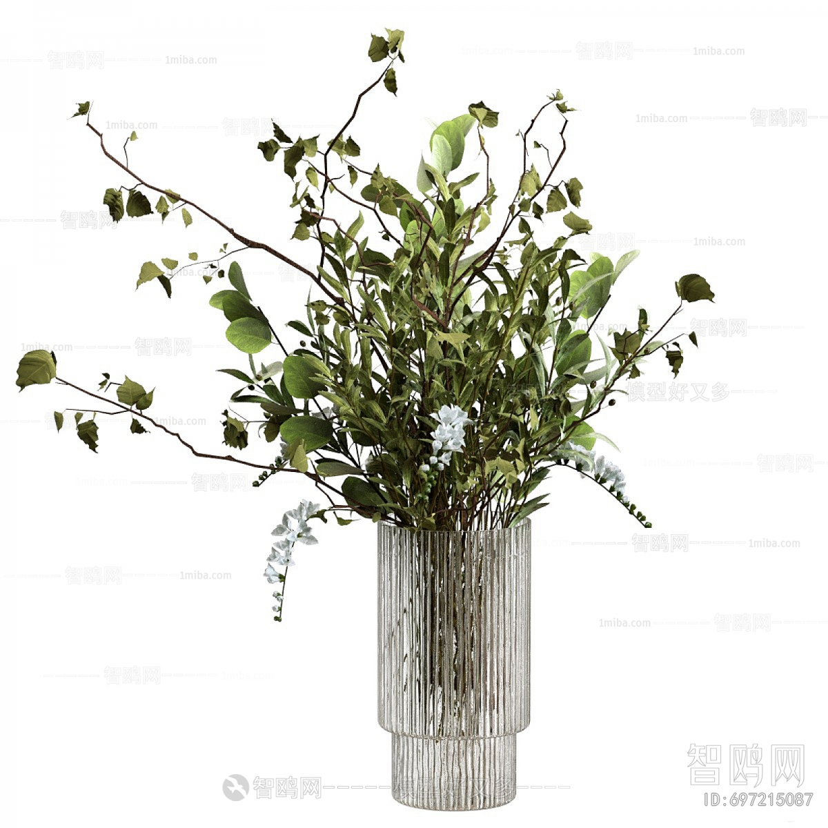 Modern Aquatic Green Plant