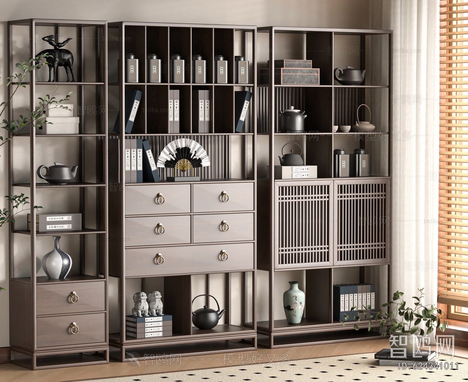 New Chinese Style Antique Rack