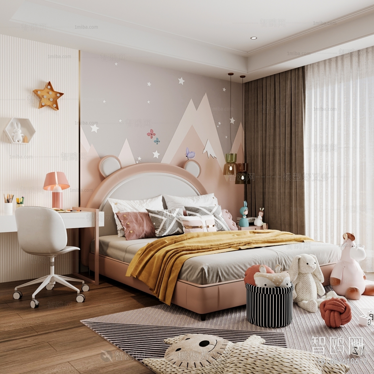 Modern Girl's Room Daughter's Room