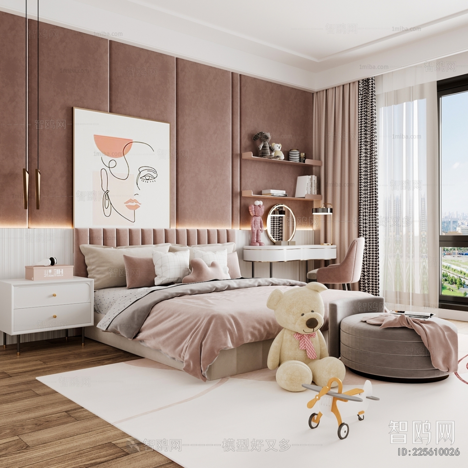 Modern Girl's Room Daughter's Room