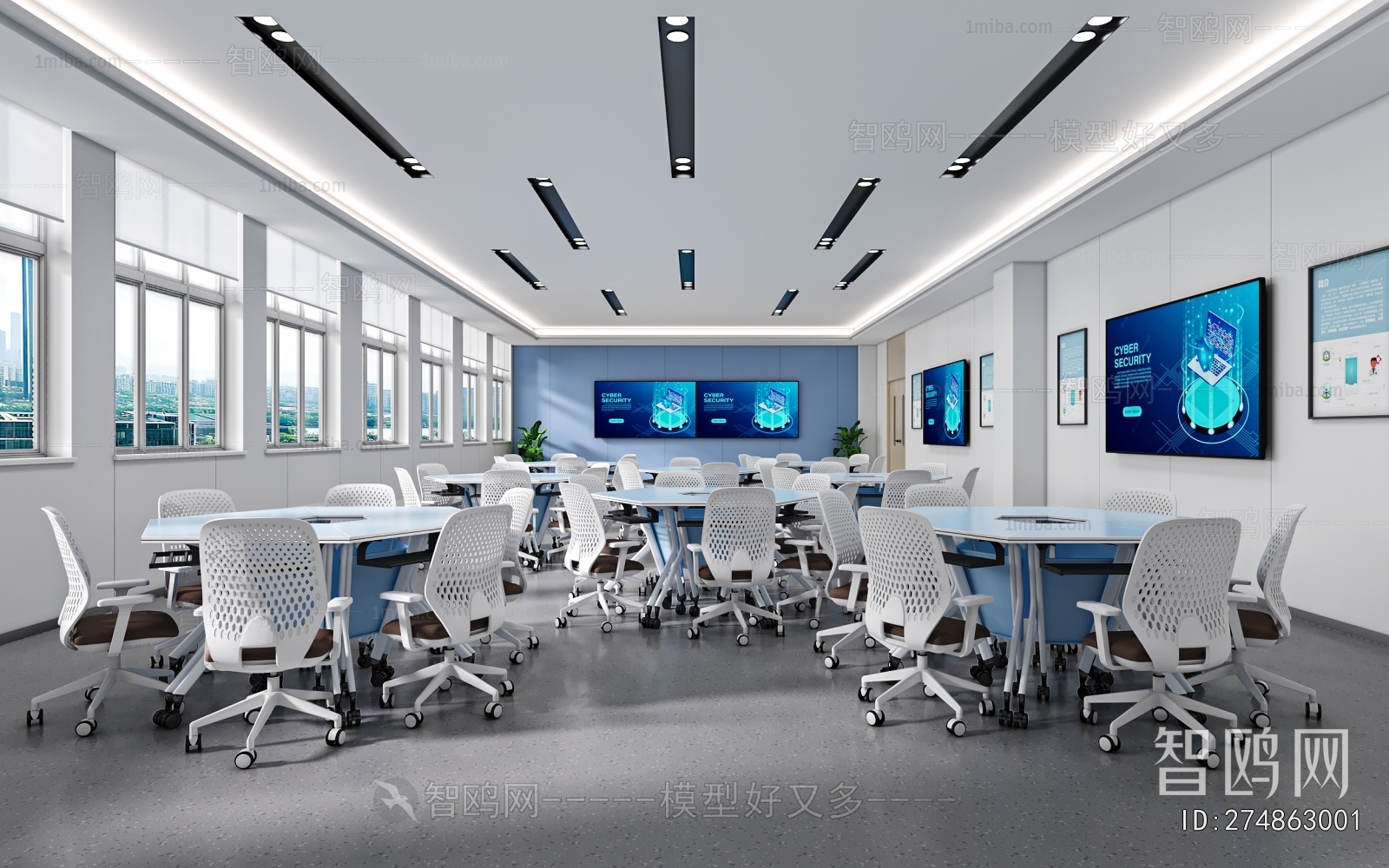 Modern School Classrooms