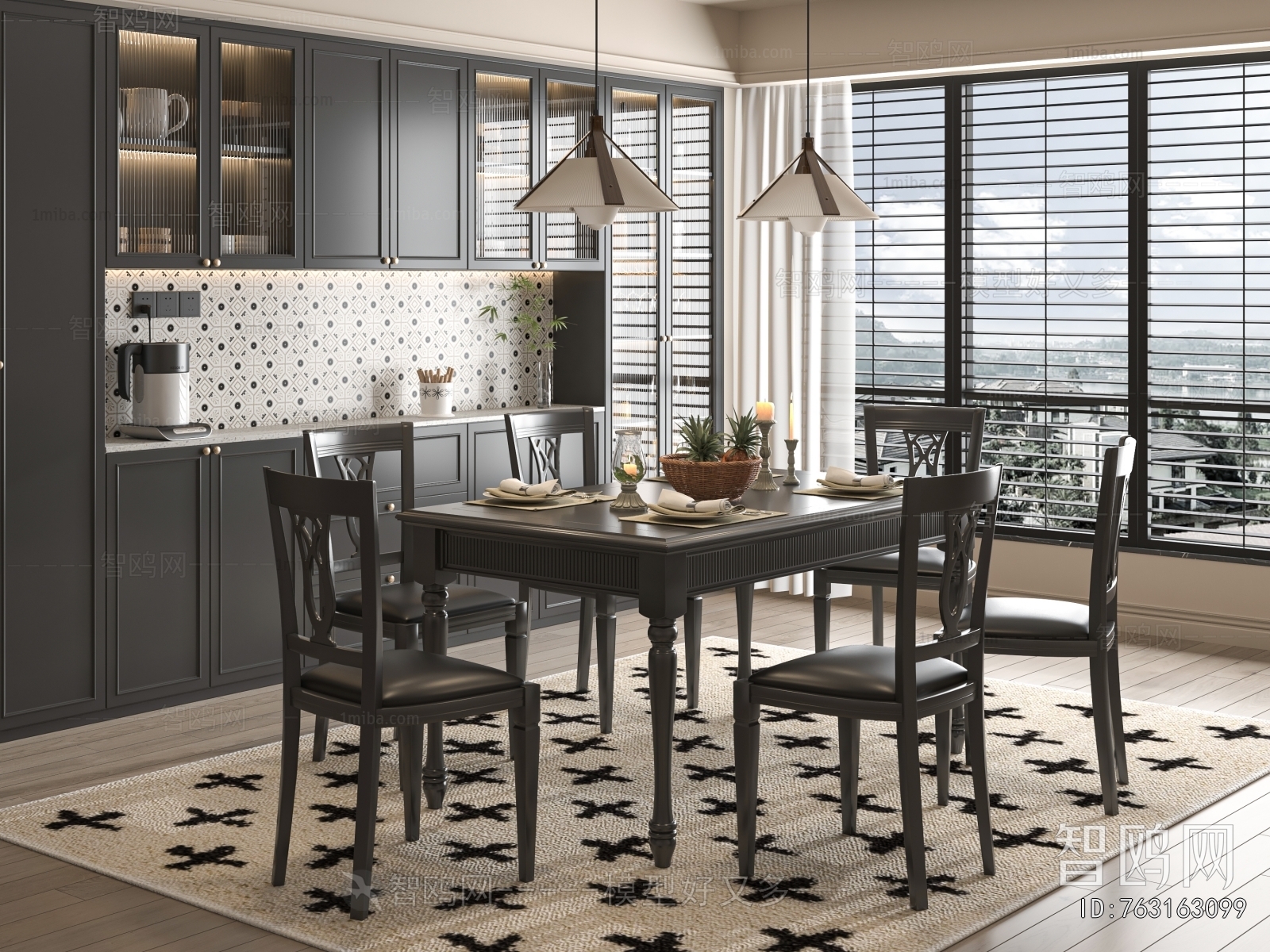 French Style Dining Table And Chairs