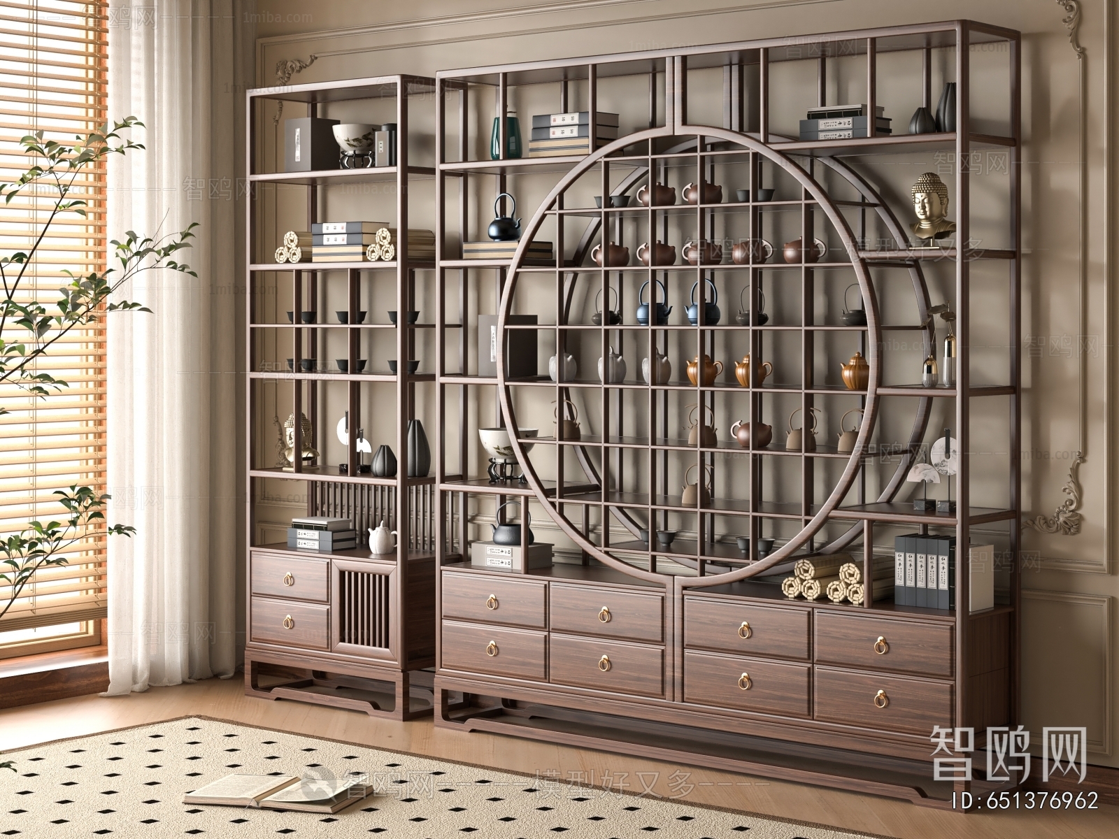 New Chinese Style Antique Rack