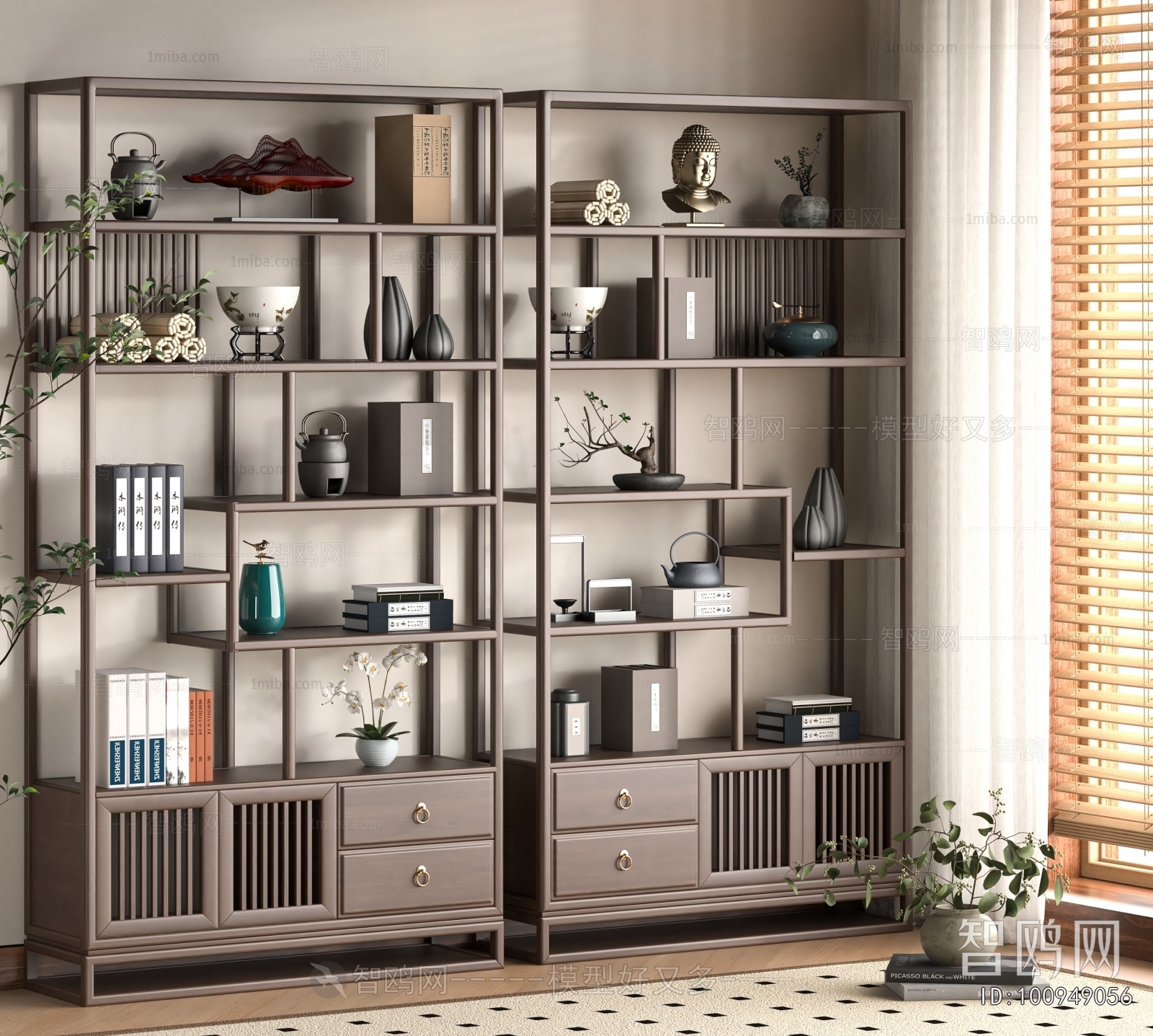 New Chinese Style Antique Rack