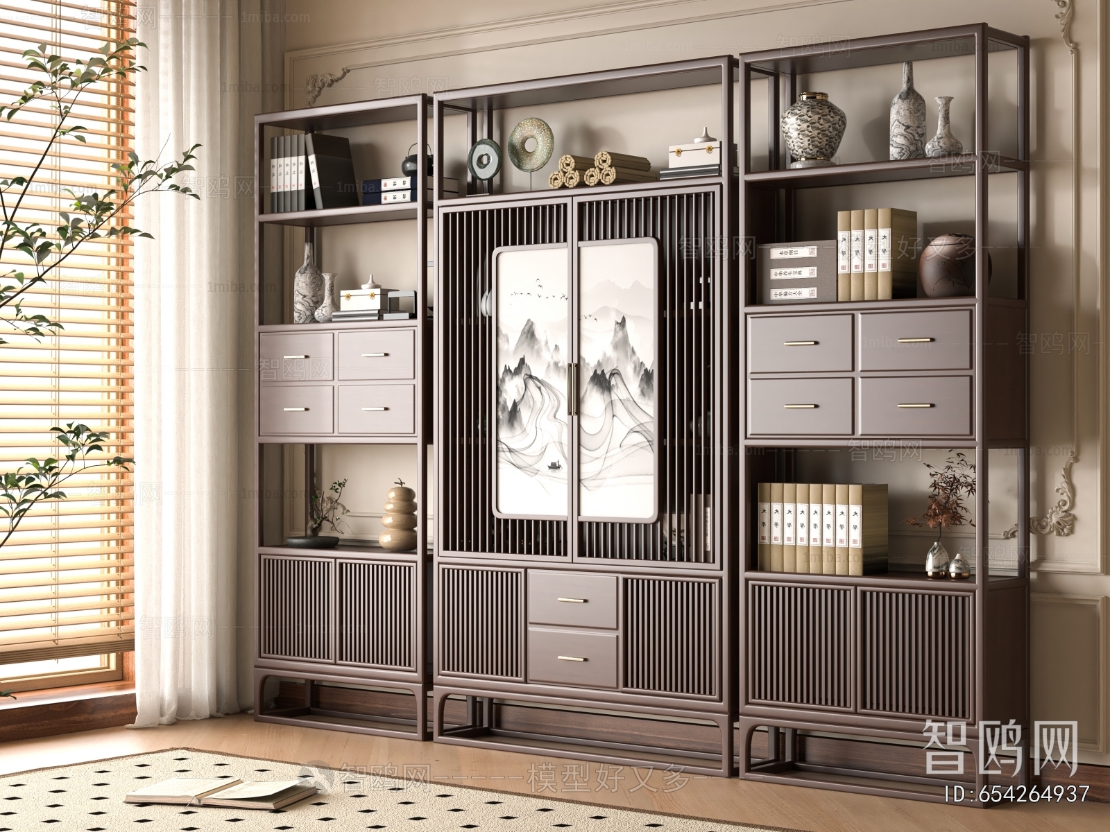 New Chinese Style Antique Rack