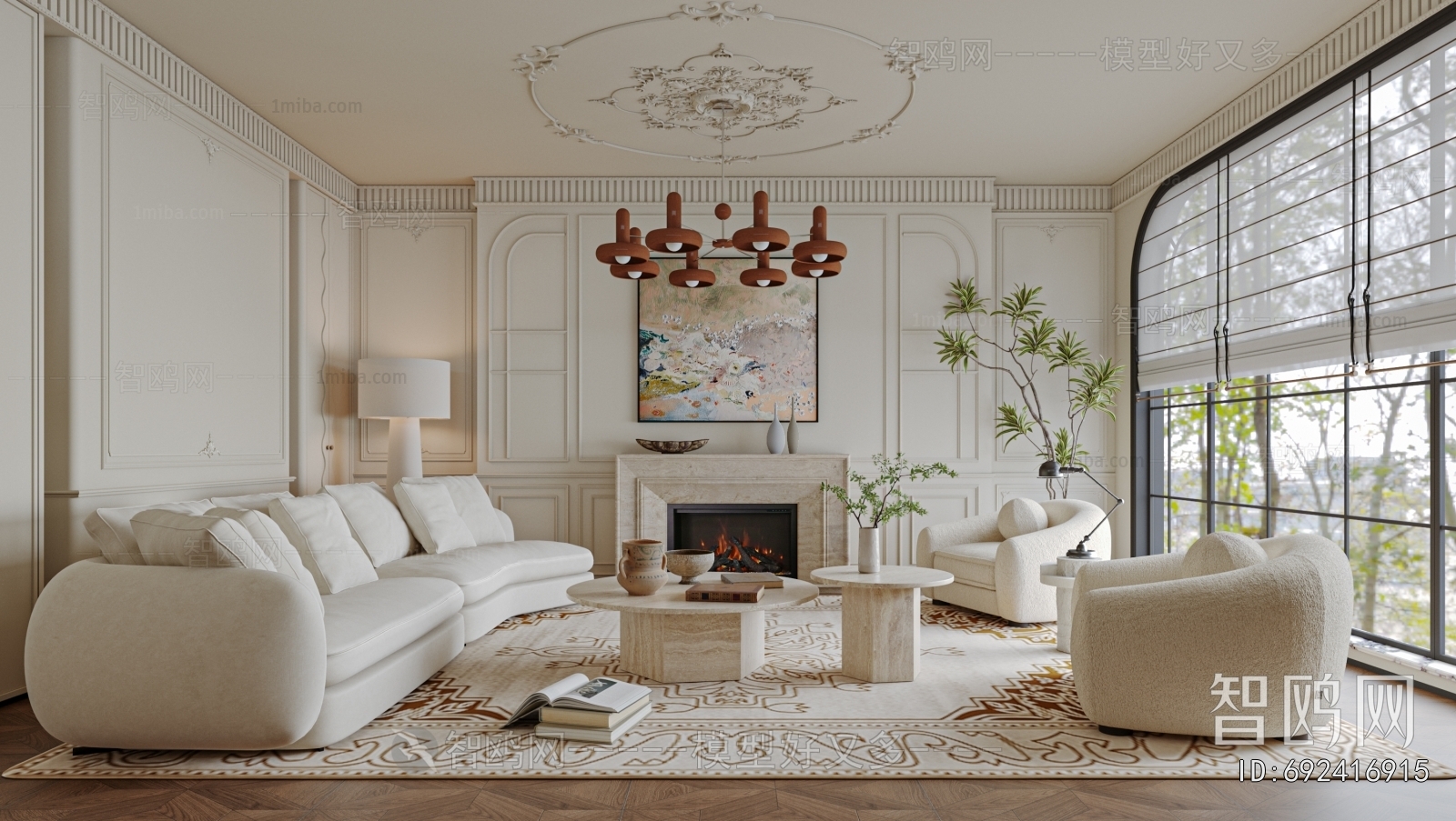 French Style A Living Room