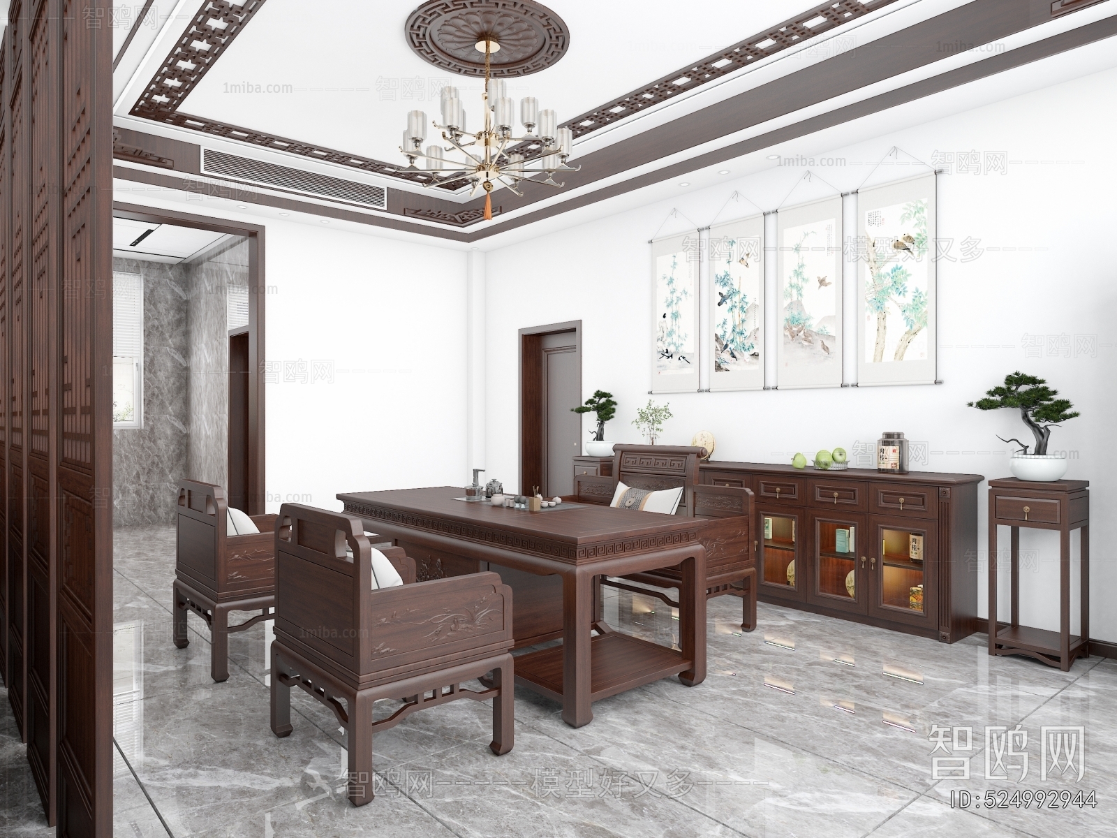 New Chinese Style Tea House