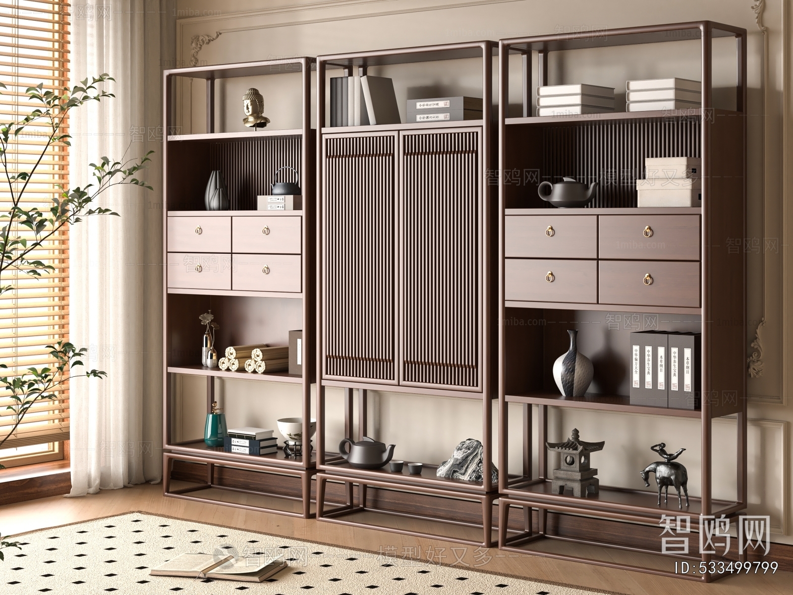 New Chinese Style Antique Rack