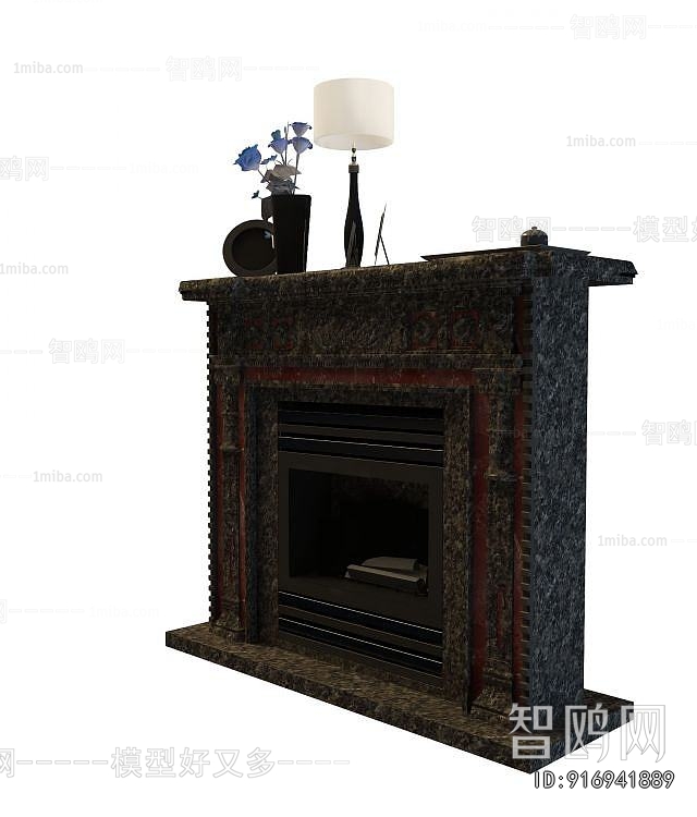 European Style Fireplace